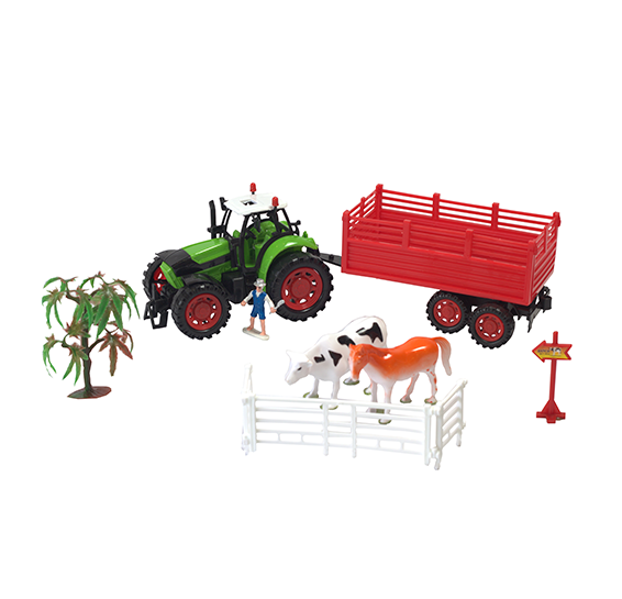 art. 5842 Set Granja con tractor a fricciÃ�n